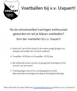 Flyer schoolvoetbal